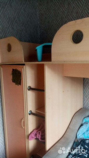 Детская кровать двухярусная