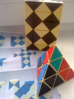 Головоломка змейка и кубик(СССР)