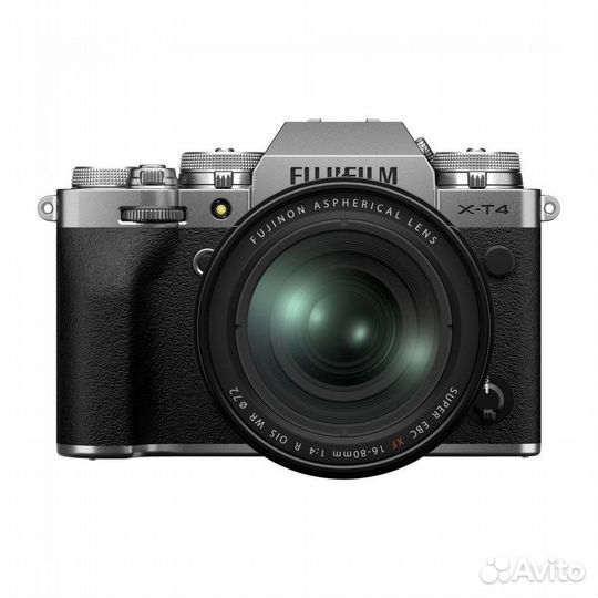 Fujifilm X-T4 Kit XF 16-80mm F4 R OIS WR Silver