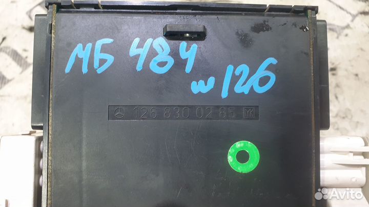 Пульт печки на Mercedes-Benz W126