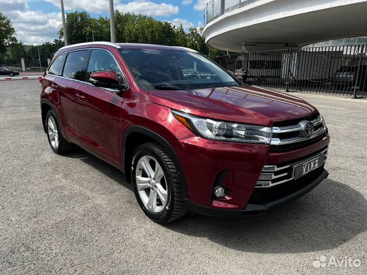 Toyota Highlander 3.5 AT, 2019, 80 000 км