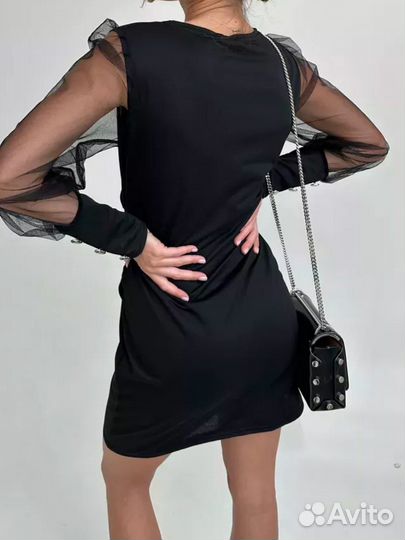 Платье женское вечернее новое черное