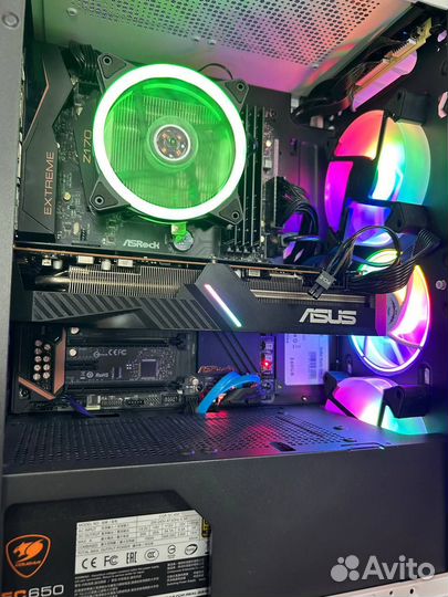 Компьютер для игр:RX5700XT 8gb,32gb ddr4,i7 7700k