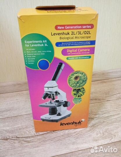 Микроскоп levenhuk rainbow 2l