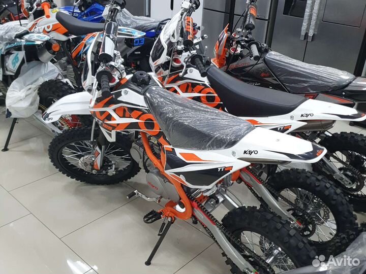 Питбайк kayo basic TT 125ем KRZ 17/14