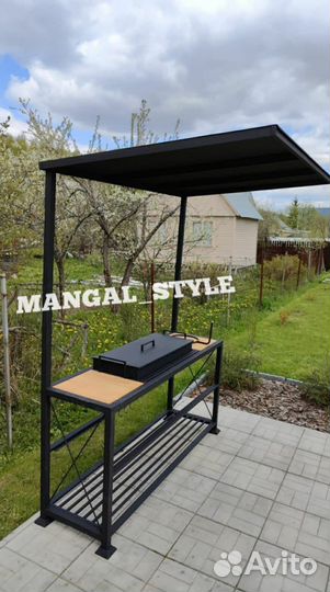 Мангалы в стиле лофт