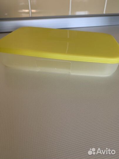 Tupperware контейнер и компактус