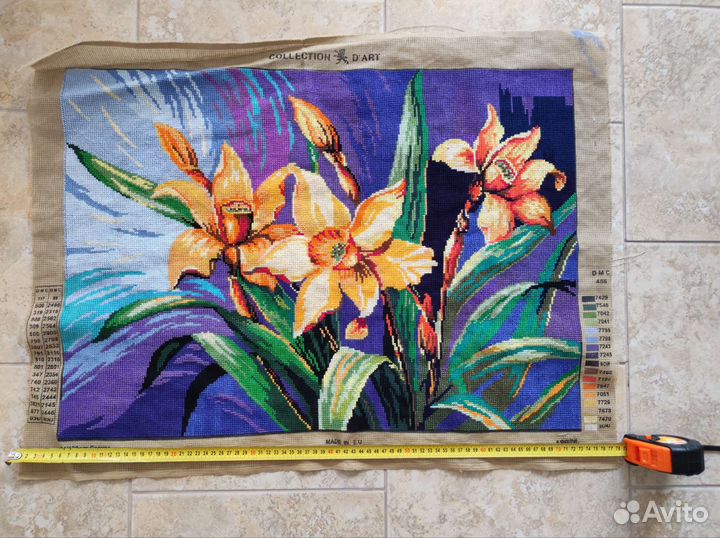 Картина вышитая крестом