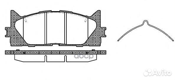 1233 00 GDB3429D2270-01 0446533450 колодки