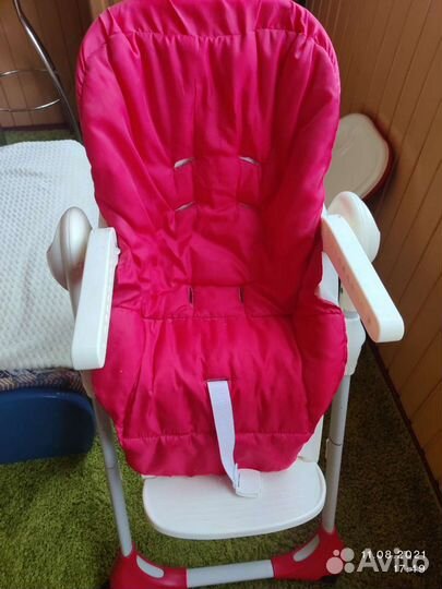 Стульчик для кормления chicco polly