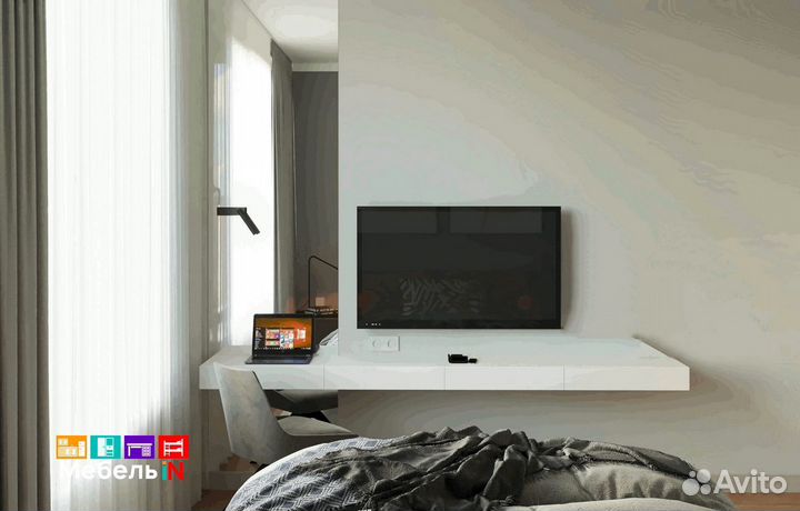 Подвесная тумба под тв