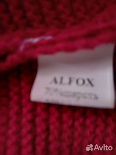 Платье туника вязаное