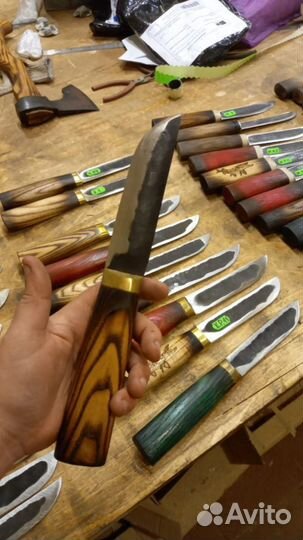 Нож охотничий ручной работы