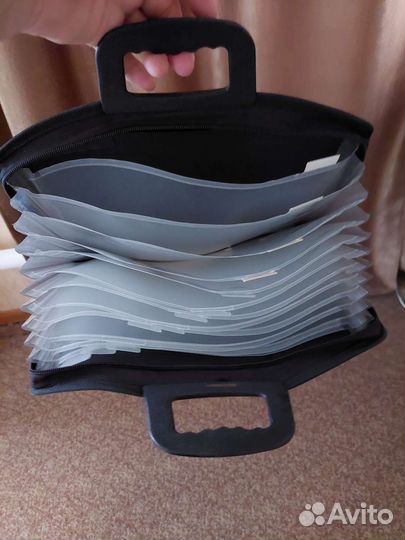 Папка для документов на молнии