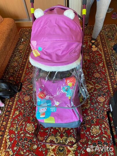 Санки коляска ника