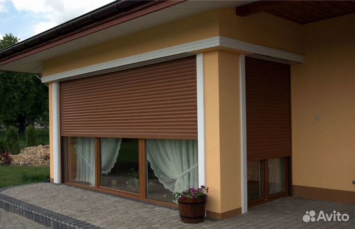 Роллеты защитные ставни