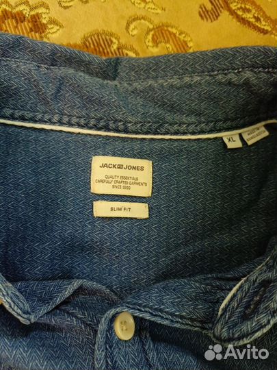 Рубашка джинсовая Jack and Jones