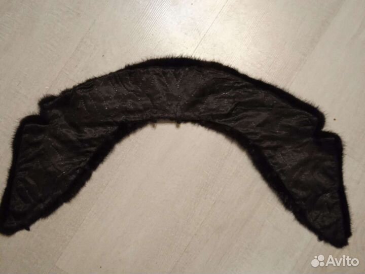 Меховой воротник норка