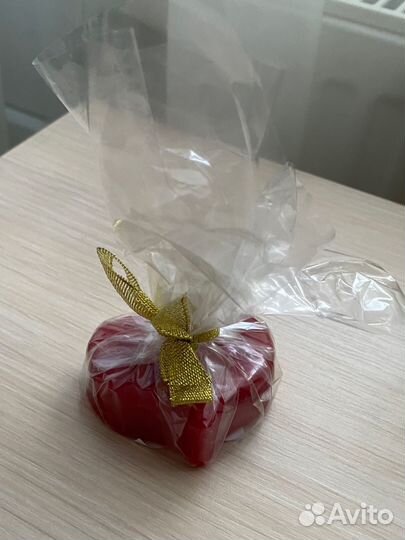 Свеча в виде сердца