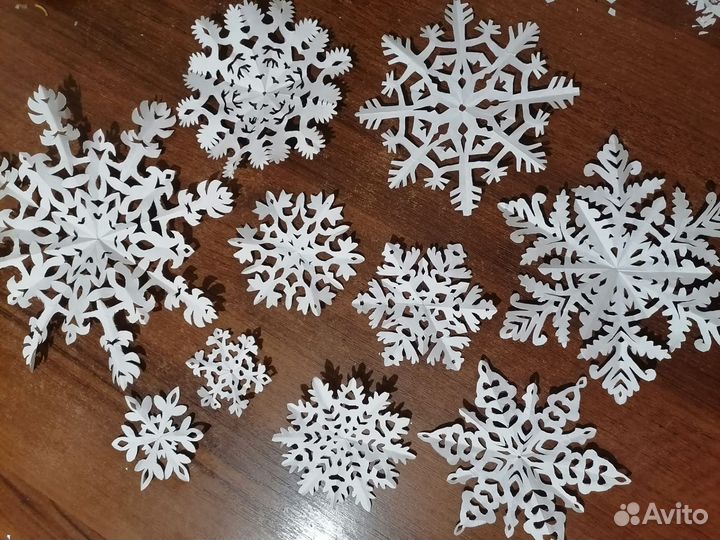 Снежинки
