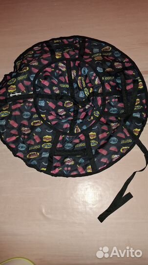 Тюбинг ватрушка 100 см с камерой