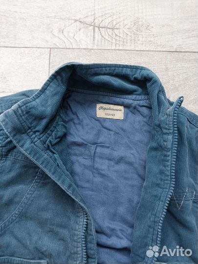 Вельветовая куртка для мальчика 122