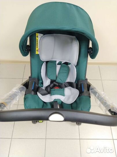 Новая коляска автолюлька Foo foo (изумруд)