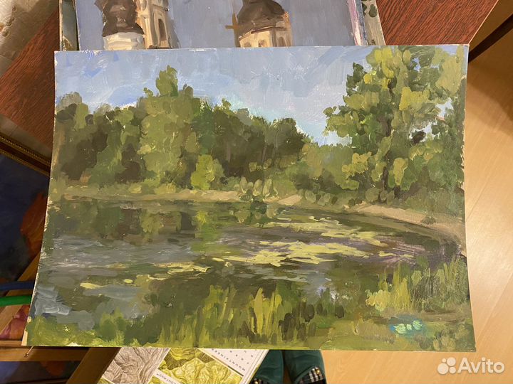 Этюды маслом