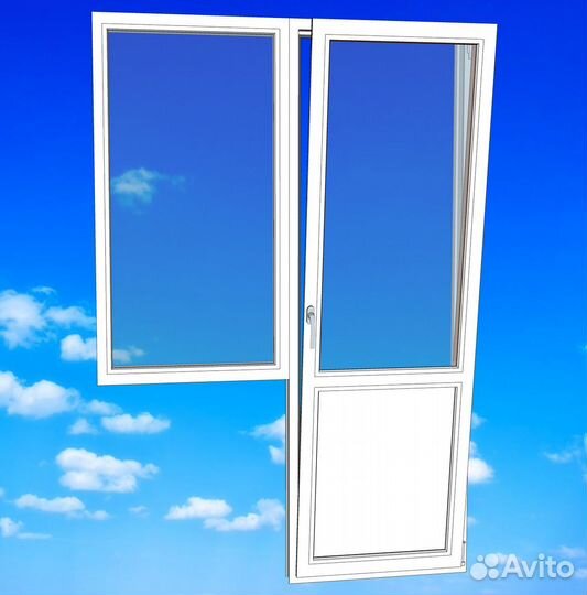 Балконный блок пвх