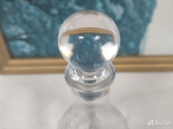Хрустальный графин штоф