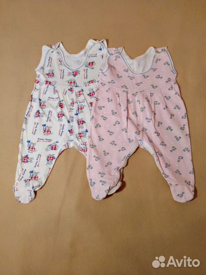 Одежда пакетом для девочки 50-68 размер