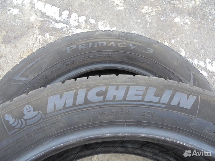 Michelin Primacy 3 215/50 R18