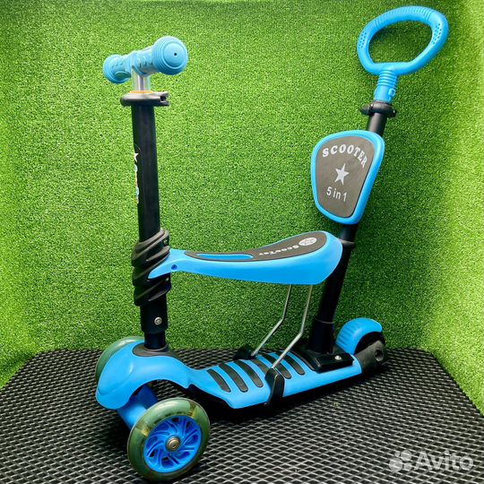 Самокат 5в1 scooter
