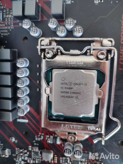 Материнская плата msi gaming z 390 и i5 9400 f