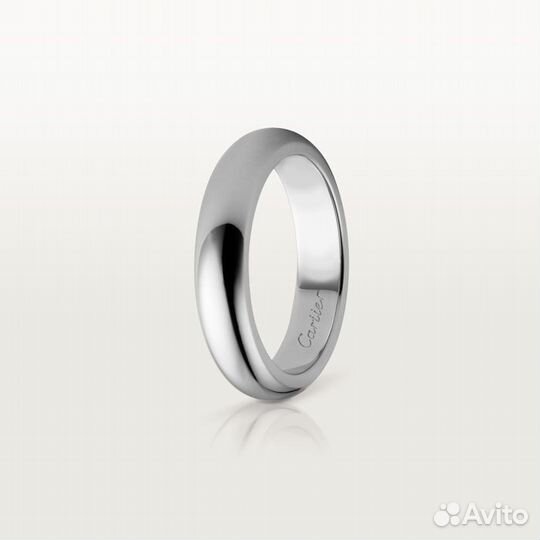 Юв. изделие Cartier 1895 wedding band, 4 mm width B4036800 + подарок 1 год гарантии