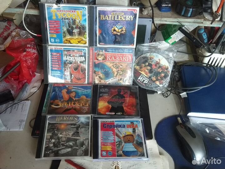 CD диски игровые