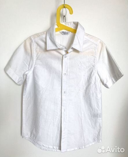 Белая рубашка, в школу