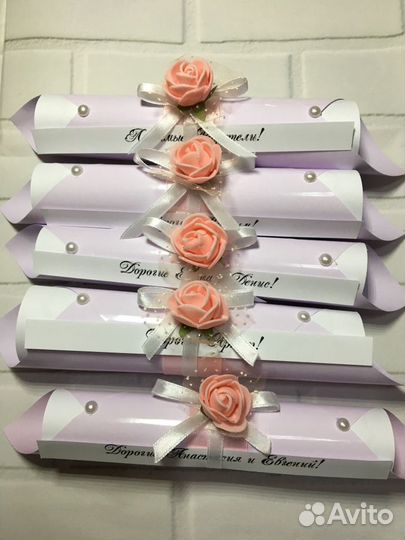 Пригласительные ручной работы на свадьбу