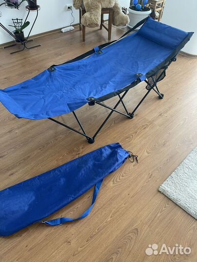 Раскладушка туристическая бу