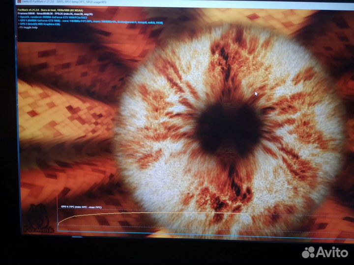 Отличный игровой ноут Dell P72F002 на i5-8300H