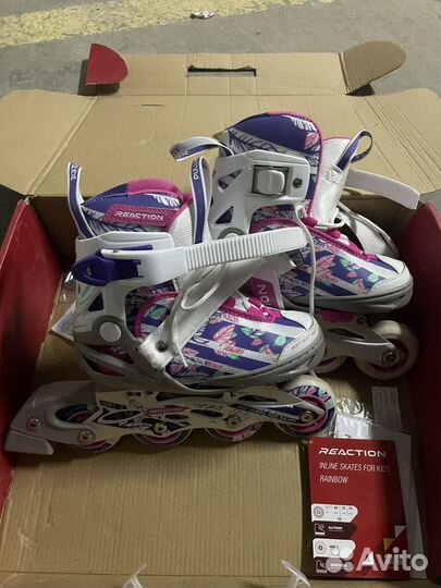 Ролики детские раздвижные 26-31р