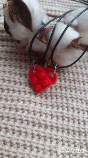 Кулон Лего-сердце