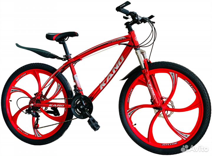 Велосипед, 21 скорость. Литые диски. Новый