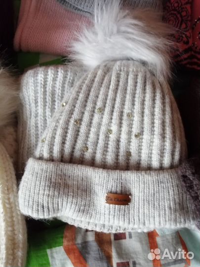 Комплект шапка и снуд