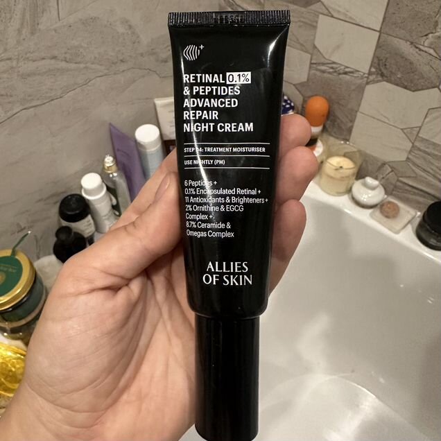 Ночной крем Allies of Skin Retinal 0.1% & Peptides
