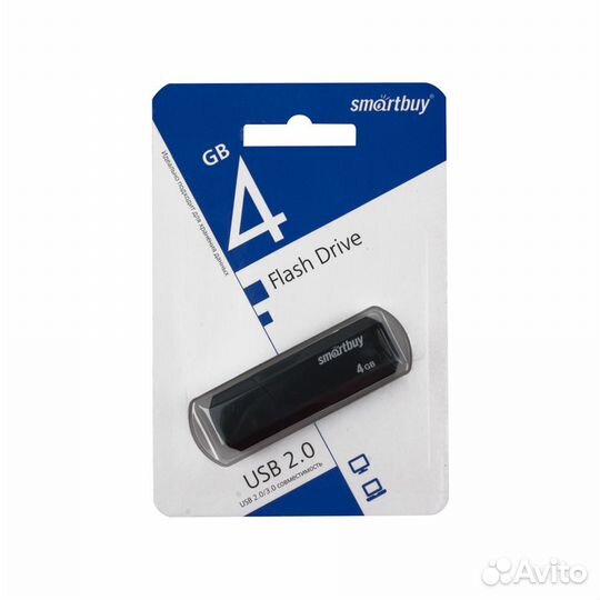 Флеш-накопитель USB 4GB Smart Buy
