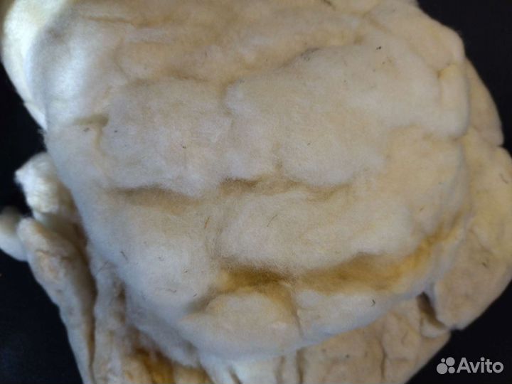 Шерсть для валяния немытая