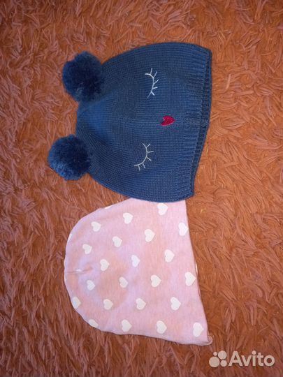 Шапки на девочку