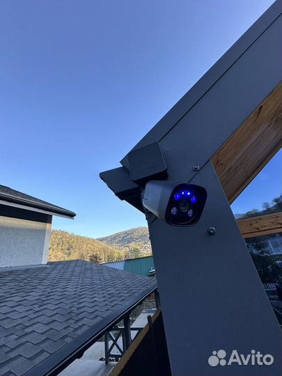 Монтаж системы видеонаблюдения