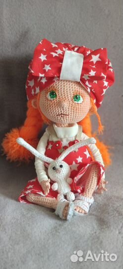 Интерьерная кукла ручной работы